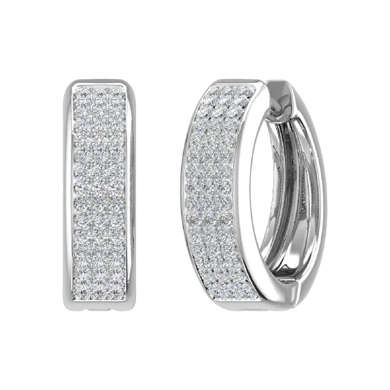 Discounted Luxury Jewelry – Shine Without The Splurge End Of Season Sale 1/2 Carat Diamond Hoop Earrings in Gold - IGI Certified Discounted Luxury Jewelry – Shine Without The Splurge End Of Season Sale 1/2 Carat Diamond Hoop Earrings in Gold - IGI Certified