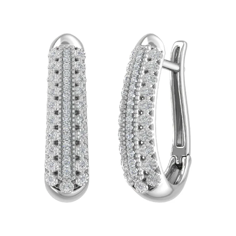Unmissable Discounts On Timeless Jewelry Pieces Enjoy Discount 1/2 Carat Diamond Hoop Earrings in Gold - IGI Certified Unmissable Discounts On Timeless Jewelry Pieces Enjoy Discount 1/2 Carat Diamond Hoop Earrings in Gold - IGI Certified