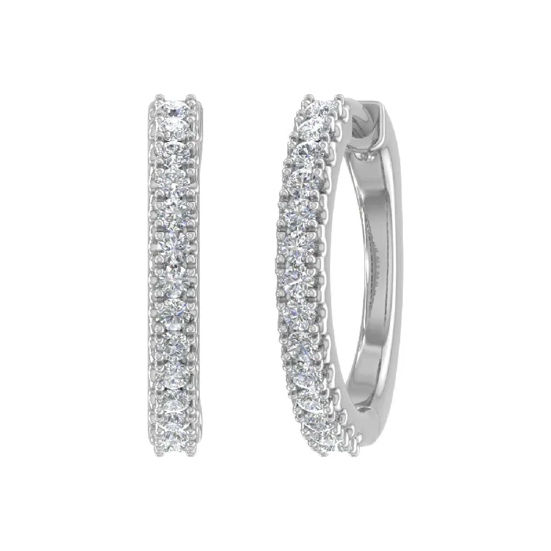 Exclusive Jewelry Bundles At Discounted Prices Special Offer For You 1/4 Carat Diamond Hoop Earrings in Gold Exclusive Jewelry Bundles At Discounted Prices Special Offer For You 1/4 Carat Diamond Hoop Earrings in Gold