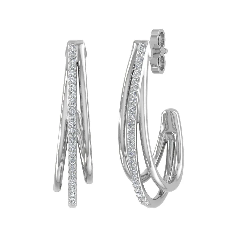 Must-Have Jewelry At Unbelievable Discounts Flash Sale Fever 1/4 Carat Diamond Tri-Hoop Earrings in Gold Must-Have Jewelry At Unbelievable Discounts Flash Sale Fever 1/4 Carat Diamond Tri-Hoop Earrings in Gold