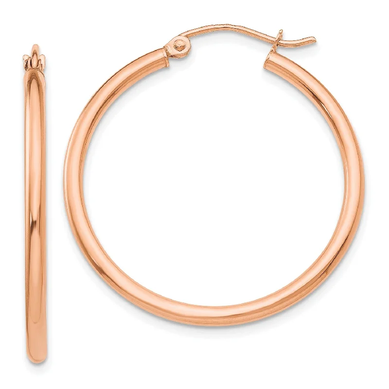 Buy More, Save More On Stunning Jewelry Designs Browse Our Top Products 10KT Rose Gold 30X2MM Hoop Earrings