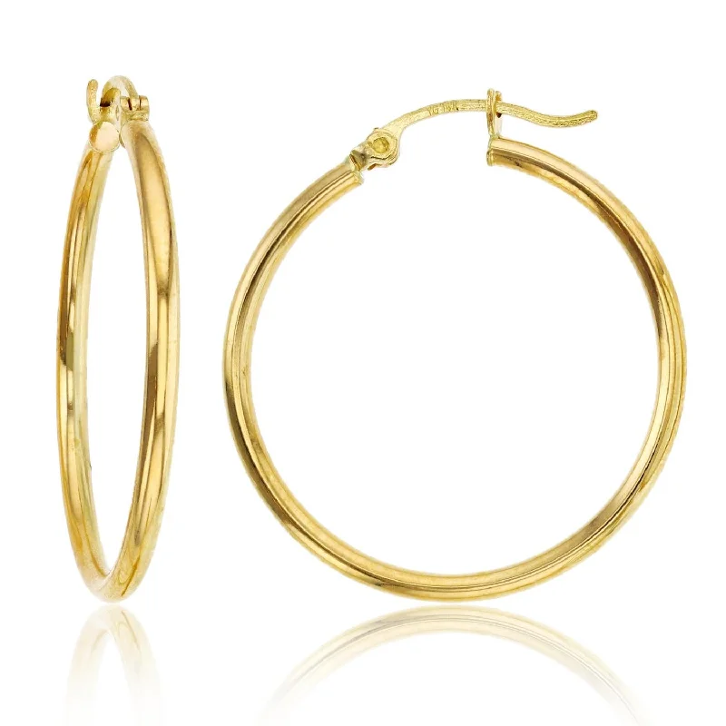 Best-Selling Jewelry Now Available At Special Deals Chic And Trendy 10KT Yellow Gold 2X30MM Hoop Earrings Best-Selling Jewelry Now Available At Special Deals Chic And Trendy 10KT Yellow Gold 2X30MM Hoop Earrings