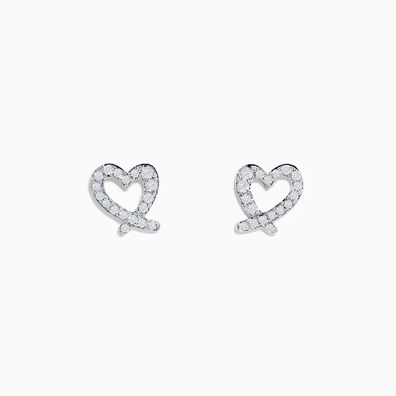Everyday Jewelry Essentials Now On Sale Contemporary Casual Deals 14K White Gold Diamond Heart Earrings Everyday Jewelry Essentials Now On Sale Contemporary Casual Deals 14K White Gold Diamond Heart Earrings