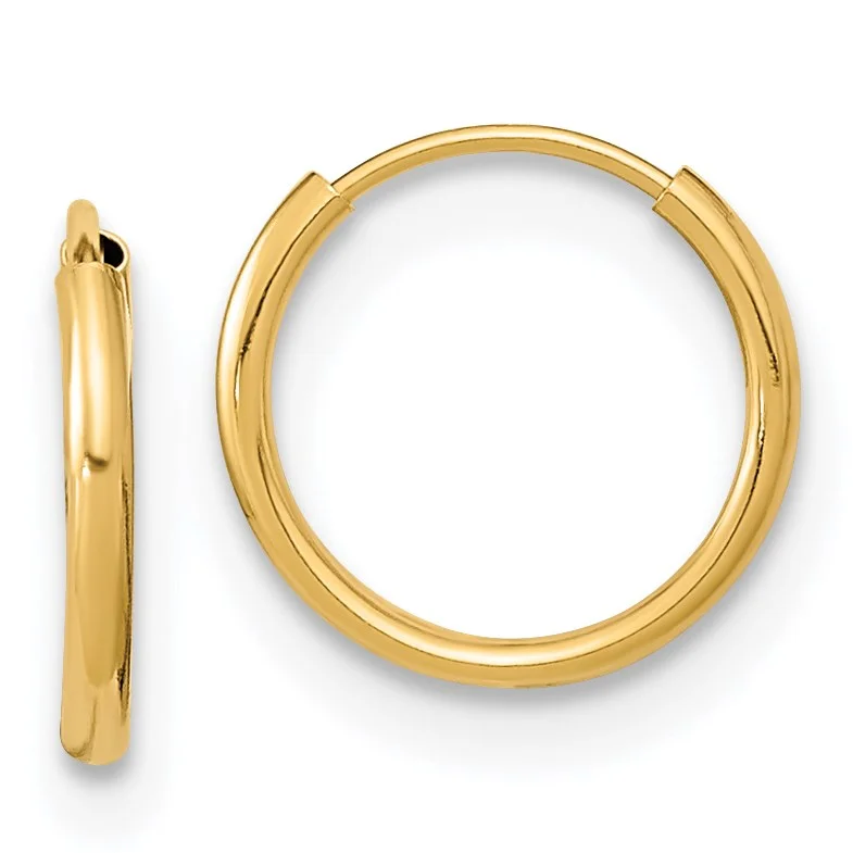 Grab Your Favorite Jewelry At The Lowest Prices Fashionista Favorites 14KT Yellow Gold 9MM Childrens Hoop Earrings Grab Your Favorite Jewelry At The Lowest Prices Fashionista Favorites 14KT Yellow Gold 9MM Childrens Hoop Earrings
