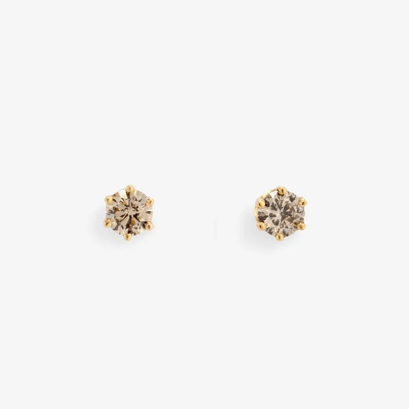 Shop Modern Jewelry Collections With Exclusive Discounts Huge Discounts This Week 3mm Brown Diamond Studs | E1902BR Shop Modern Jewelry Collections With Exclusive Discounts Huge Discounts This Week 3mm Brown Diamond Studs | E1902BR