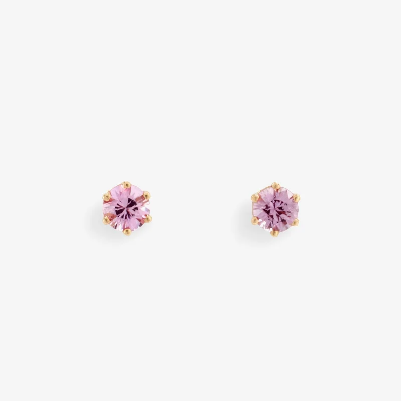 Luxury Meets Affordability – Jewelry Sale Live Now Flash Sale Now 3mm Pink Sapphire Studs | E1902PK Luxury Meets Affordability – Jewelry Sale Live Now Flash Sale Now 3mm Pink Sapphire Studs | E1902PK