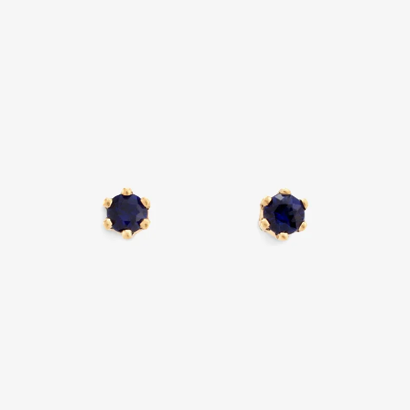 Trendy Minimalist Jewelry For Everyday Wear The Latest Trends Baby Sapphire Studs | E1901S Trendy Minimalist Jewelry For Everyday Wear The Latest Trends Baby Sapphire Studs | E1901S