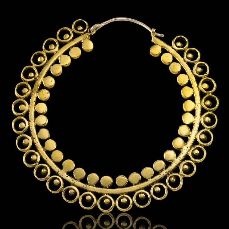 Exclusive Online Jewelry Sale – Don't Wait Flash Sales <span>BRES-001<span>: </span></span>Sunna Hoops - Silver Posts