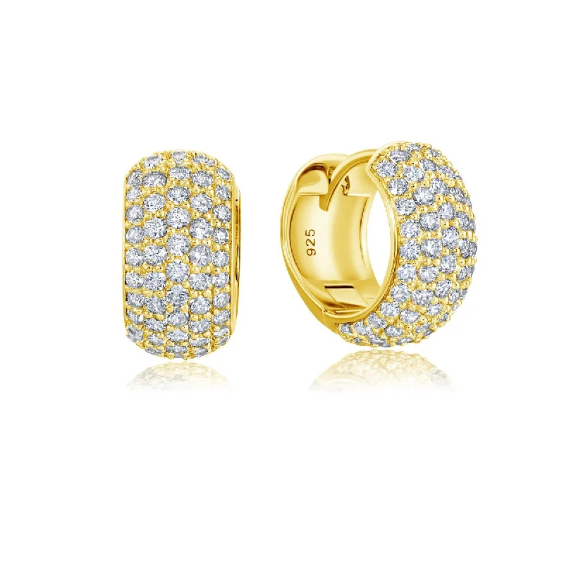 Adjustable Charm Bracelets For A Perfect Fit Final Sale Crislu 18KT Yellow Gold Plated Sterling Silver Cubic Zirconia Huggie Earrings Adjustable Charm Bracelets For A Perfect Fit Final Sale Crislu 18KT Yellow Gold Plated Sterling Silver Cubic Zirconia Huggie Earrings