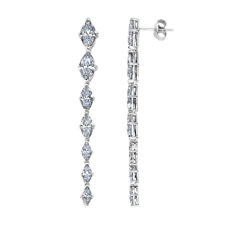 Elevate Your Jewelry Collection With Limited-Time Savings Trendy Fashion Sale Crislu Platinum Plated Sterling Silver Cubic Zirconia Drop & Dangle Fashion Earrings Elevate Your Jewelry Collection With Limited-Time Savings Trendy Fashion Sale Crislu Platinum Plated Sterling Silver Cubic Zirconia Drop & Dangle Fashion Earrings
