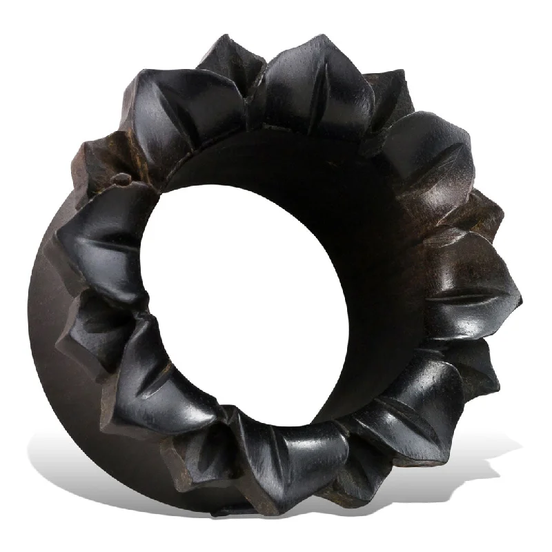 Special Deals On Handcrafted And Designer Jewelry Snag Fabulous Fashion Bargains <span>EXPW-341<span>: </span></span>Daisy Tunnels - Black Wood Special Deals On Handcrafted And Designer Jewelry Snag Fabulous Fashion Bargains <span>EXPW-341<span>: </span></span>Daisy Tunnels - Black Wood