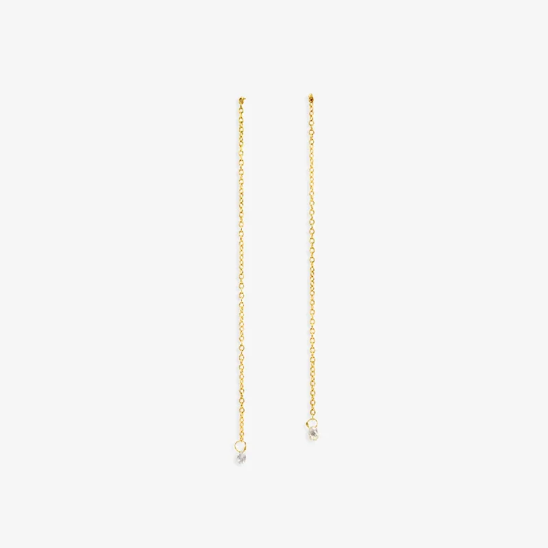 Best Jewelry Sale Prices – Limited-Time Offer Exclusive Discounts Diamond Drop Earrings 18KY | E4001W