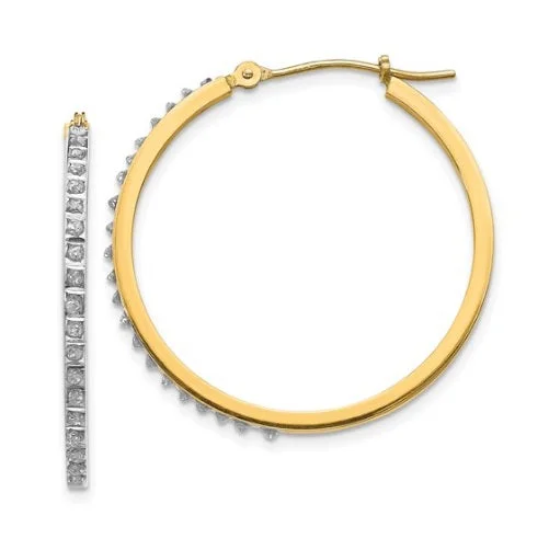 Holiday Jewelry Sale – Perfect Gifts At Great Prices Seasonal Picks Diamond Fascination 14KT Yellow Gold 33MM Diamond Accent Hoop Earrings Holiday Jewelry Sale – Perfect Gifts At Great Prices Seasonal Picks Diamond Fascination 14KT Yellow Gold 33MM Diamond Accent Hoop Earrings