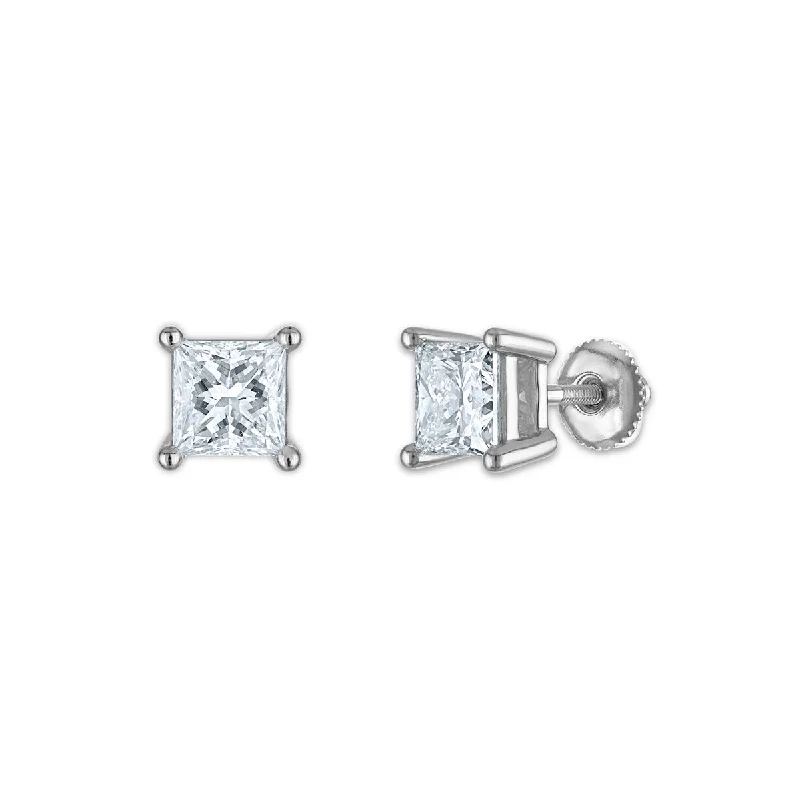 Modern Jewelry At Exclusive Discounts – Shop Today Catch Every Fashion Trend EcoLove 3 CTW Lab Grown Diamond Stud Princess Cut Earrings in 10KT White Gold Modern Jewelry At Exclusive Discounts – Shop Today Catch Every Fashion Trend EcoLove 3 CTW Lab Grown Diamond Stud Princess Cut Earrings in 10KT White Gold