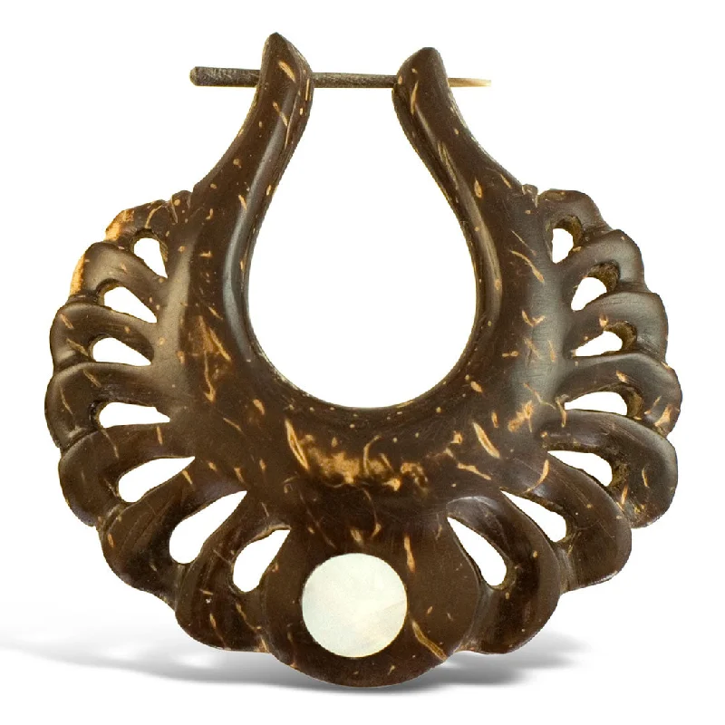Timeless Elegance At Unbelievable Discounts Urban Elegance Deals <span>ERC-036<span>: </span></span>Kariri Shell Hoops - Coconut Timeless Elegance At Unbelievable Discounts Urban Elegance Deals <span>ERC-036<span>: </span></span>Kariri Shell Hoops - Coconut
