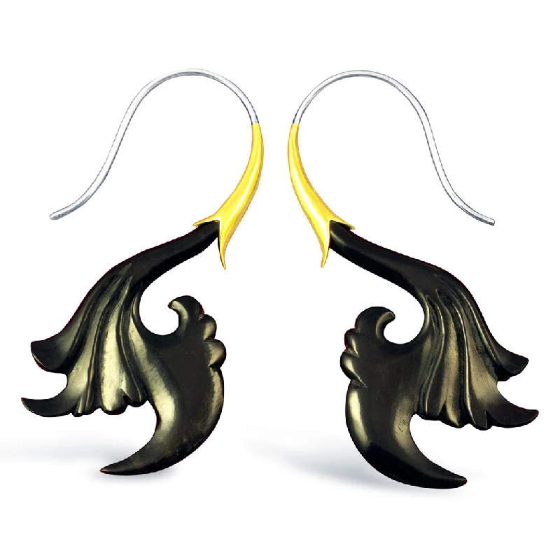 Luxury Jewelry Without The Luxury Price Tag Sustainable Fashion Extravaganza <span>ESH-102<span>: </span></span>Tomahawk Hooks - Horn Luxury Jewelry Without The Luxury Price Tag Sustainable Fashion Extravaganza <span>ESH-102<span>: </span></span>Tomahawk Hooks - Horn