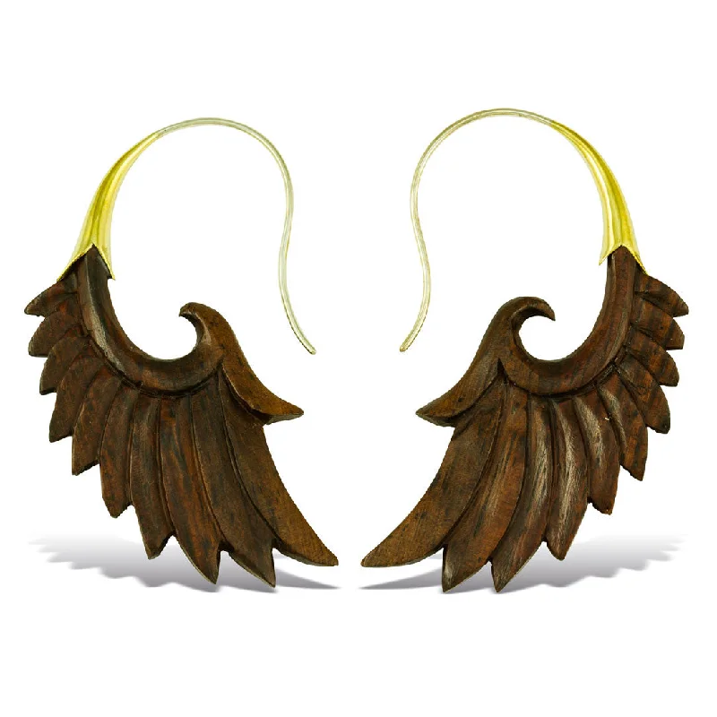 Classic And Modern Jewelry Styles On Sale Limited Time Special Offer <span>ESW-068<span>: </span></span>Shira Wings - Wood Classic And Modern Jewelry Styles On Sale Limited Time Special Offer <span>ESW-068<span>: </span></span>Shira Wings - Wood