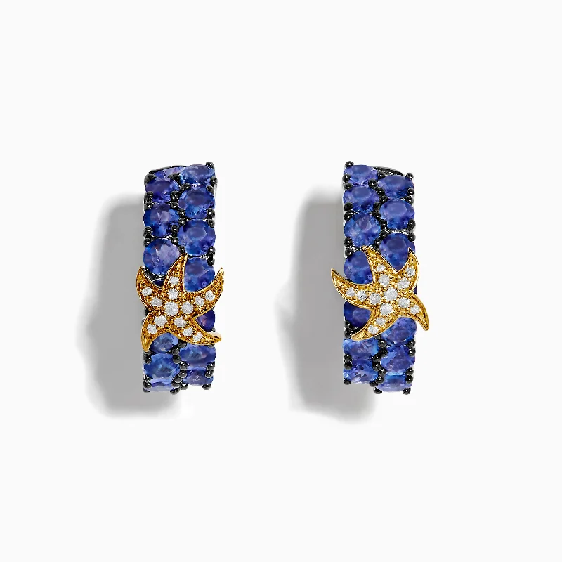 Make Your Outfit Shine With Discounted Jewelry Must-Have Style Discounts Nahla Siri 925 Silver & 18KY Tanzanite and Diamond Starfish Earrings Make Your Outfit Shine With Discounted Jewelry Must-Have Style Discounts Nahla Siri 925 Silver & 18KY Tanzanite and Diamond Starfish Earrings