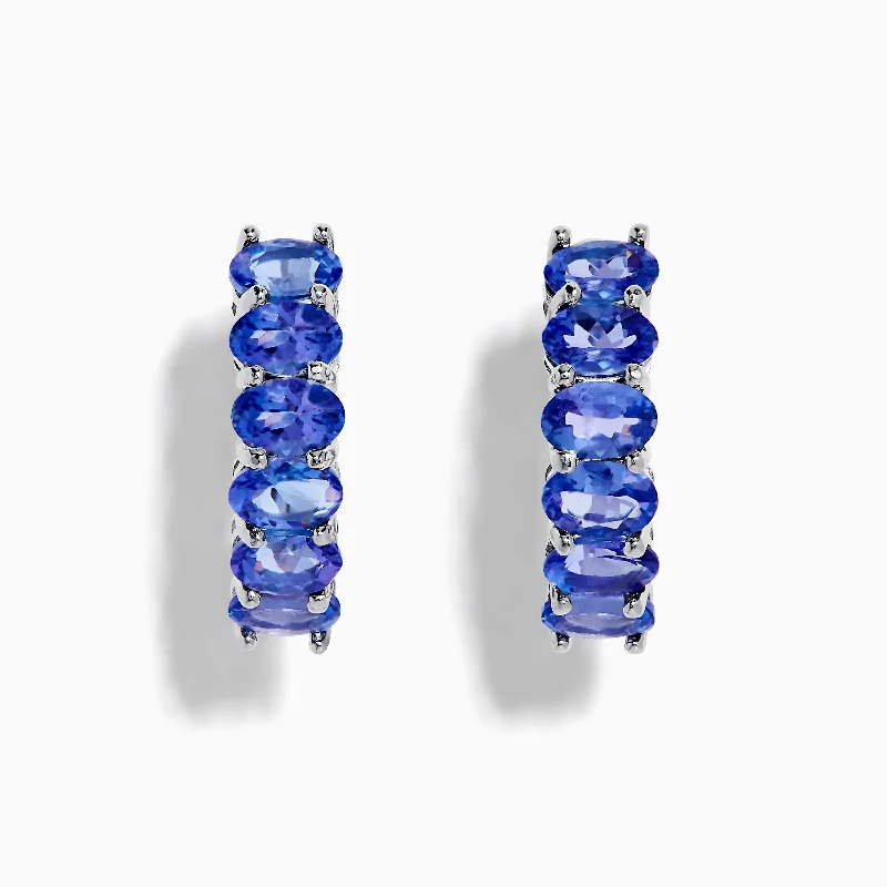 Exclusive Jewelry Offers – Sparkle For Less Special Offer Nahla Siri 925 Silver Tanzanite Hoop Earrings Exclusive Jewelry Offers – Sparkle For Less Special Offer Nahla Siri 925 Silver Tanzanite Hoop Earrings