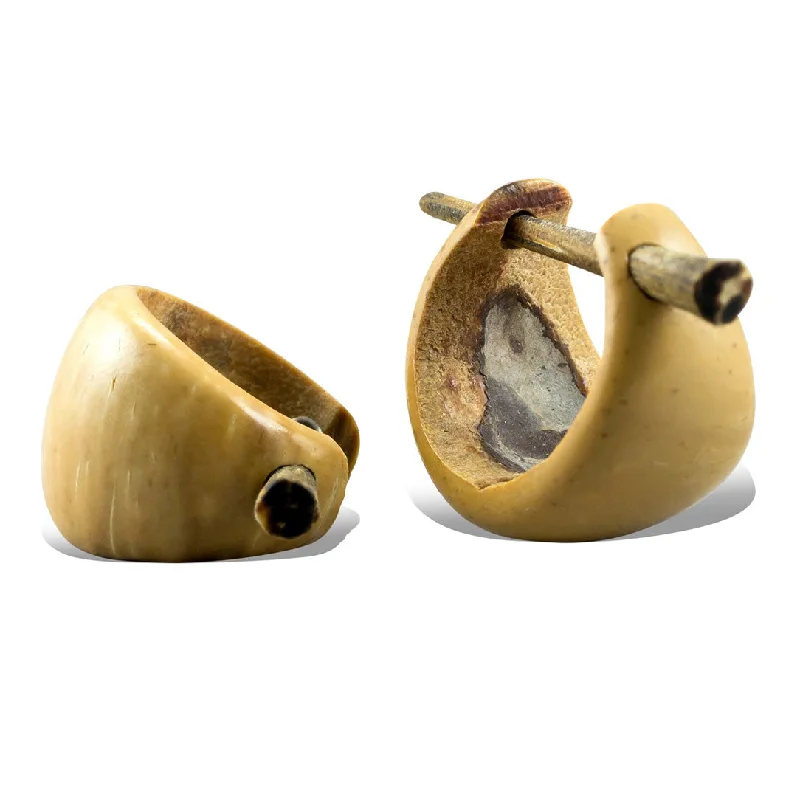 Versatile Layering Jewelry For Effortless Chic Huge Price Cut Pati Hoops - Coconut