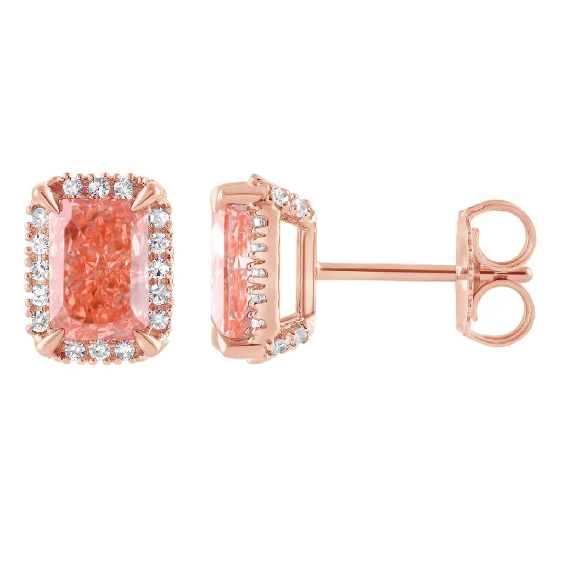 Elegant Jewelry, Exclusive Prices – Shop Now Clearance Event Signature EcoLove 2-1/4 CTW Fancy Pink Lab Grown Diamond Earrings in 14KT Rose Gold Elegant Jewelry, Exclusive Prices – Shop Now Clearance Event Signature EcoLove 2-1/4 CTW Fancy Pink Lab Grown Diamond Earrings in 14KT Rose Gold