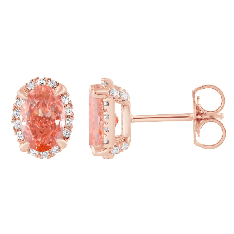 Shop Stylish Jewelry Now And Save Big Trendy Styles Signature EcoLove 2-1/4 CTW Fancy Pink Lab Grown Diamond Earrings in 14KT Rose Gold Shop Stylish Jewelry Now And Save Big Trendy Styles Signature EcoLove 2-1/4 CTW Fancy Pink Lab Grown Diamond Earrings in 14KT Rose Gold