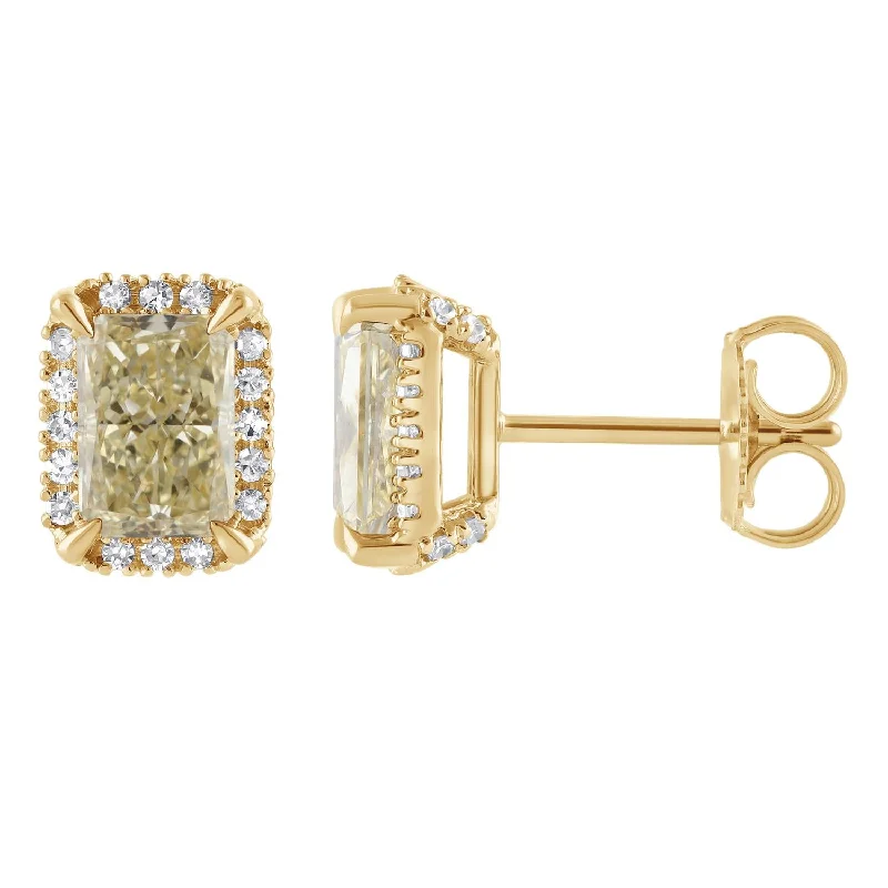 Gorgeous Jewelry, Limited-Time Savings Big Savings Signature EcoLove 2-1/4 CTW Fancy Yellow Lab Grown Diamond Earrings in 14KT Yellow Gold Gorgeous Jewelry, Limited-Time Savings Big Savings Signature EcoLove 2-1/4 CTW Fancy Yellow Lab Grown Diamond Earrings in 14KT Yellow Gold