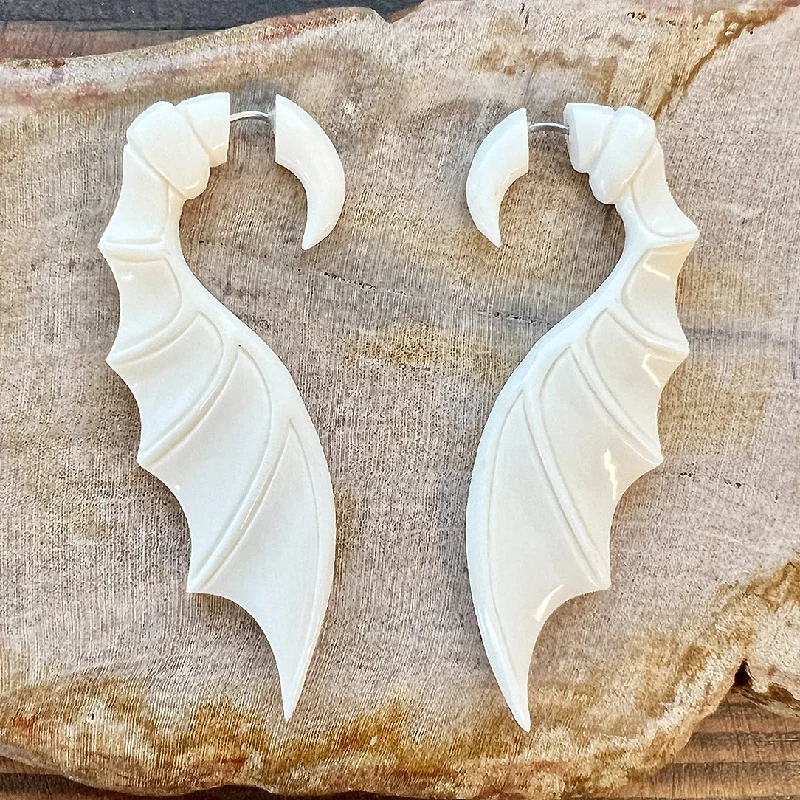 Exclusive Jewelry Bundles At Discounted Rates Limited Time Deal <span>EFB-100<span>: </span></span>Bat Wings - Bone Exclusive Jewelry Bundles At Discounted Rates Limited Time Deal <span>EFB-100<span>: </span></span>Bat Wings - Bone