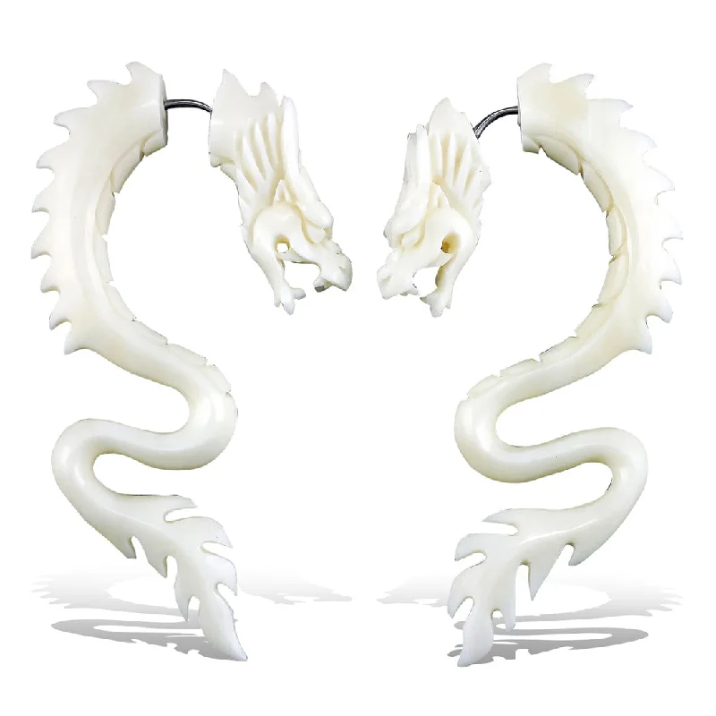 High-Quality Gemstone Jewelry For Special Occasions Chic And Edgy <span>EFB-107<span>: </span></span>Kalisi Dragons - Bone High-Quality Gemstone Jewelry For Special Occasions Chic And Edgy <span>EFB-107<span>: </span></span>Kalisi Dragons - Bone