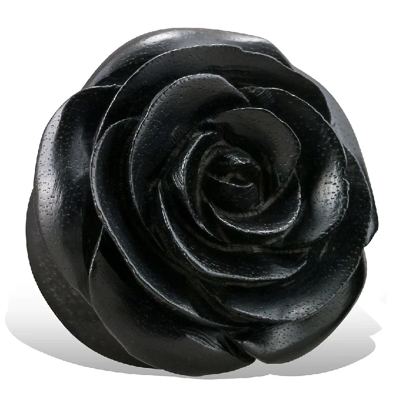 Bohemian-Inspired Jewelry For Free-Spirited Fashion Massive Savings <span>EXPW-140<span>: </span></span>Rose Plugs - Black Wood Bohemian-Inspired Jewelry For Free-Spirited Fashion Massive Savings <span>EXPW-140<span>: </span></span>Rose Plugs - Black Wood