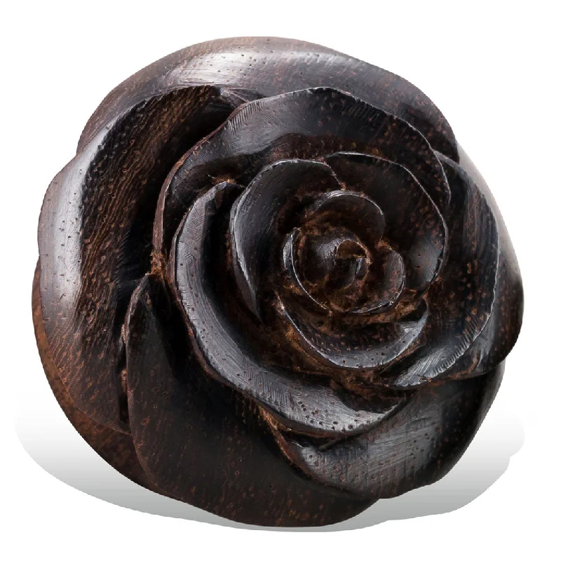 Shine Without Limits – Jewelry Sale Happening Now Best Sellers <span>EXPW-140<span>: </span></span>Rose Plugs - Brown Wood