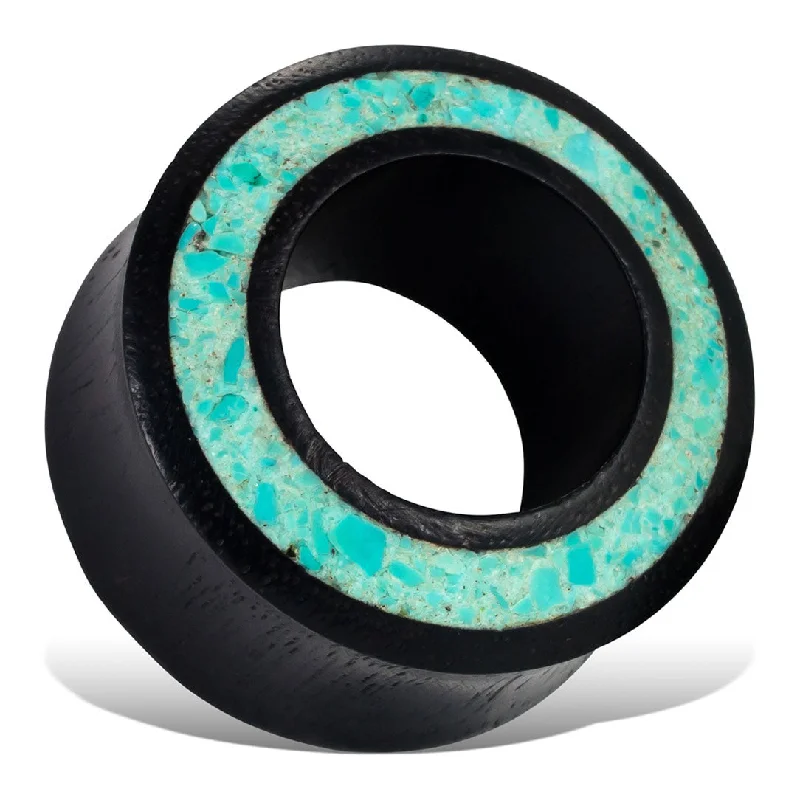 Grab Exquisite Jewelry At The Lowest Prices Vintage Style Deals Turquoise Rim Tunnels - Wood Grab Exquisite Jewelry At The Lowest Prices Vintage Style Deals Turquoise Rim Tunnels - Wood