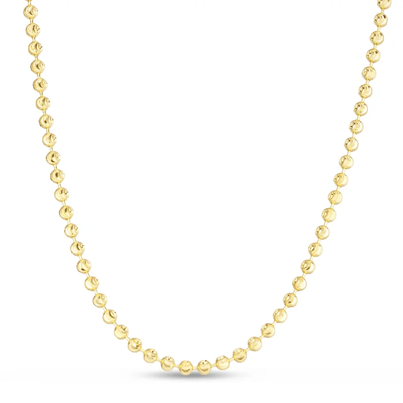 Discounted Luxury Jewelry – Shine Without The Splurge Vintage-Modern Style Offers 14K 4mm Moon Chain Discounted Luxury Jewelry – Shine Without The Splurge Vintage-Modern Style Offers 14K 4mm Moon Chain