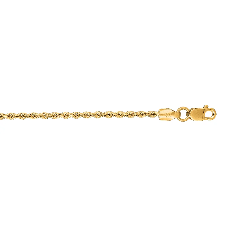 Exclusive Jewelry Sale Event – Shop Now Flash Sale Starts 14K Gold 1.5mm Rope Chain