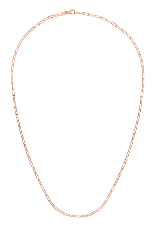 Fashion-Forward Jewelry At Incredible Prices Flash Sale Now 14K Gold 2.1mm Paperclip Chain Fashion-Forward Jewelry At Incredible Prices Flash Sale Now 14K Gold 2.1mm Paperclip Chain