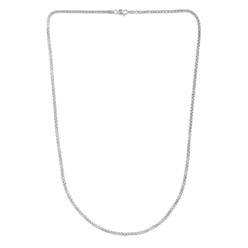 Seasonal Jewelry Deals – Elevate Your Style Limited Time Special Offer 14K Gold 2.5mm Solid Round Box Chain Seasonal Jewelry Deals – Elevate Your Style Limited Time Special Offer 14K Gold 2.5mm Solid Round Box Chain