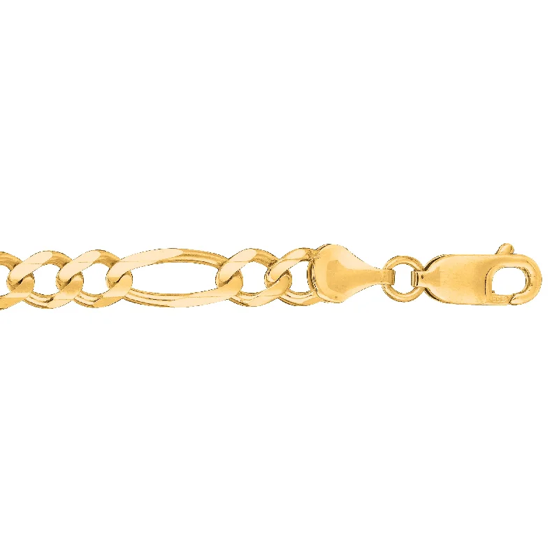 Romantic Heart-Shaped Jewelry For Special Gifts Sleek Style Discounts 14K Gold 6mm Figaro Chain Romantic Heart-Shaped Jewelry For Special Gifts Sleek Style Discounts 14K Gold 6mm Figaro Chain