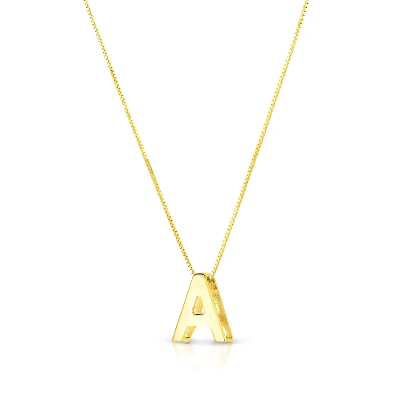 The Ultimate Jewelry Sale – Shop Premium Styles Weekend Exclusive 14K Gold Block Letter Initial A Necklace The Ultimate Jewelry Sale – Shop Premium Styles Weekend Exclusive 14K Gold Block Letter Initial A Necklace