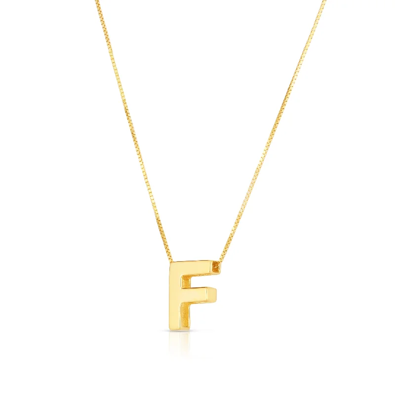 Make Your Outfit Shine With Discounted Jewelry Style Revolution 14K Gold Block Letter Initial F Necklace Make Your Outfit Shine With Discounted Jewelry Style Revolution 14K Gold Block Letter Initial F Necklace