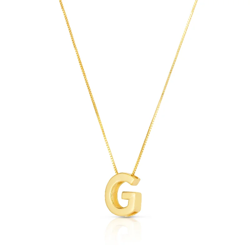 Best Jewelry Sale – Shop Exclusive Designs Now Catch Every Fashion Trend 14K Gold Block Letter Initial G Necklace Best Jewelry Sale – Shop Exclusive Designs Now Catch Every Fashion Trend 14K Gold Block Letter Initial G Necklace