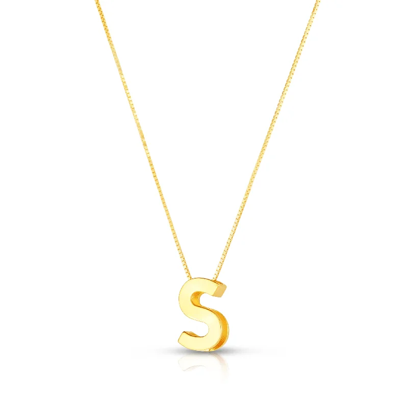 Flash Jewelry Sale – Get Stunning Pieces At Low Prices Snag Fabulous Fashion Bargains 14K Gold Block Letter Initial S Necklace Flash Jewelry Sale – Get Stunning Pieces At Low Prices Snag Fabulous Fashion Bargains 14K Gold Block Letter Initial S Necklace