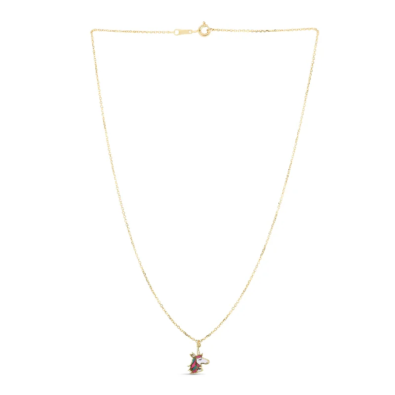 Limited-Time Jewelry Discounts – Shine Without The Splurge Chic Trend Collection 14K Gold Enamel Unicorn Necklace Limited-Time Jewelry Discounts – Shine Without The Splurge Chic Trend Collection 14K Gold Enamel Unicorn Necklace