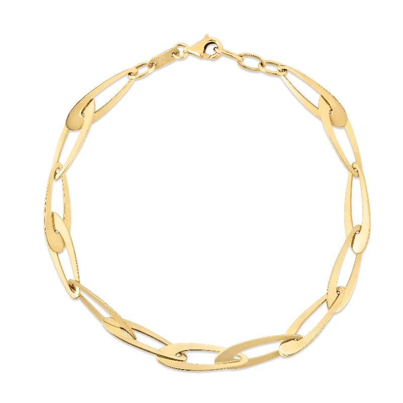 Premium Jewelry Now Available At Special Discounts Limited Time Flash Sale 14K Gold Italian Oval Links Chain Premium Jewelry Now Available At Special Discounts Limited Time Flash Sale 14K Gold Italian Oval Links Chain