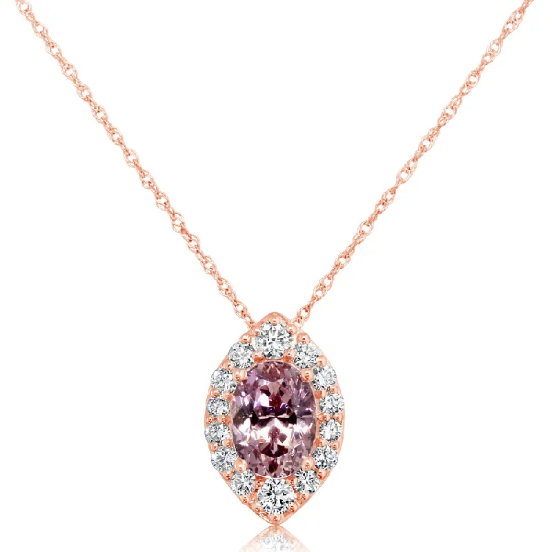 Premium Jewelry Now Available At Special Discounts Hot Picks 14K Rose Gold Lotus Garnet/Diamond Pendant Premium Jewelry Now Available At Special Discounts Hot Picks 14K Rose Gold Lotus Garnet/Diamond Pendant