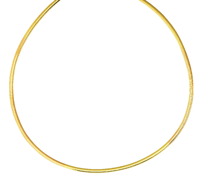 Must-Have Jewelry At Unbelievable Discounts Season Sale 14K & Silver Reversible Omega Basic Chain Must-Have Jewelry At Unbelievable Discounts Season Sale 14K & Silver Reversible Omega Basic Chain