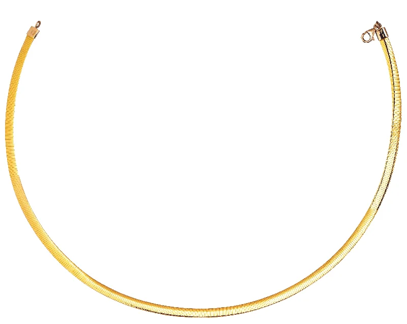 Limited-Stock Jewelry Sale – Shop Before It's Gone Trend Alert 14K & Silver Reversible Omega Basic Chain Limited-Stock Jewelry Sale – Shop Before It's Gone Trend Alert 14K & Silver Reversible Omega Basic Chain