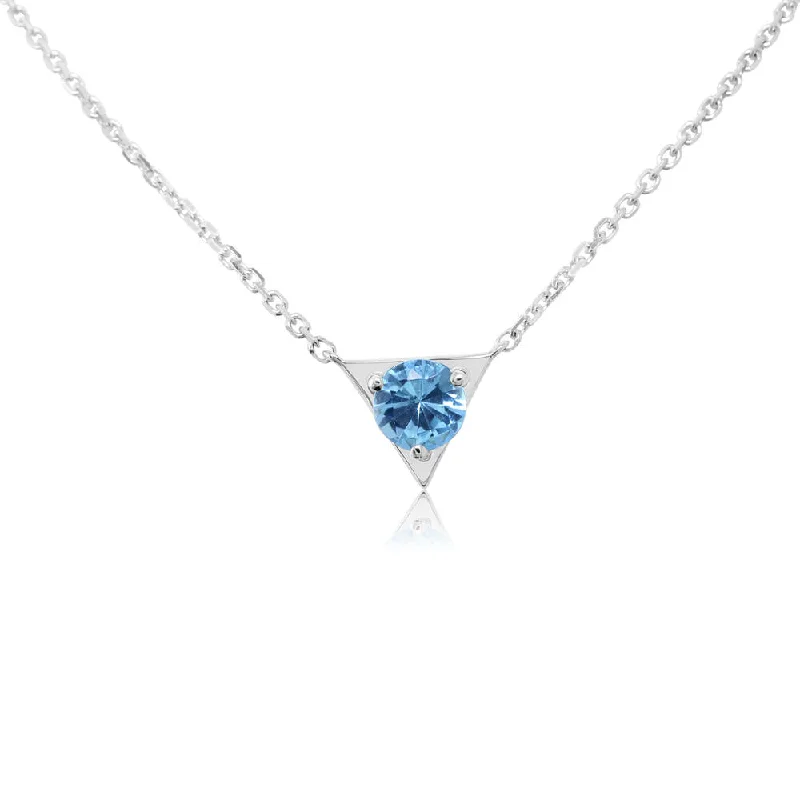 Trending Jewelry Styles Now At Limited-Time Discounts Hot Items 14K White Gold Blue Topaz Neckpiece Trending Jewelry Styles Now At Limited-Time Discounts Hot Items 14K White Gold Blue Topaz Neckpiece