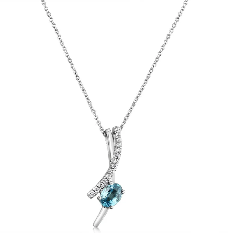 Exclusive Gemstone Jewelry Markdowns – Shop Now Valentine's Special 14K White Gold Blue Zircon/Diamond Pendant Exclusive Gemstone Jewelry Markdowns – Shop Now Valentine's Special 14K White Gold Blue Zircon/Diamond Pendant