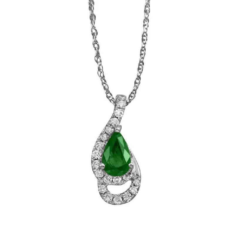 Bestselling Jewelry At Special Promotional Rates Shop The Hottest Deals 14K White Gold Emerald/Diamond Pendant Bestselling Jewelry At Special Promotional Rates Shop The Hottest Deals 14K White Gold Emerald/Diamond Pendant