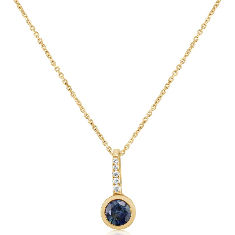 Personalized Jewelry Sale – Unique Pieces At Great Prices Essentials On Sale 14K Yellow Gold Montana Sapphire/Diamond Pendant Personalized Jewelry Sale – Unique Pieces At Great Prices Essentials On Sale 14K Yellow Gold Montana Sapphire/Diamond Pendant